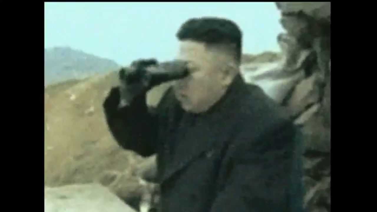 Kim Jong Un Looking Through Binoculars YouTube