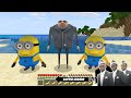 I found Gru and the Minions in Minecraft - Coffin Meme