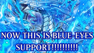 New Blue-eyes Made My Opponent Rage Quit! Using Deep-eyes White Dragon The Blue Abyss! Yu-gi-oh!