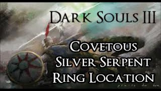Covetous Silver Serpent Ring - Dark Souls 3