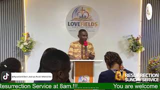 🛑WELCOME TO OUR LIVE BROADCAST!!! RESURRECTION SUNDAY SERVICE WITH APS. ELIKEM JOSHUA K. AVOTRI