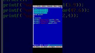 Math() function in C #shorts #short #dailyshorts #ai