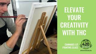 Cannabis-Lit Painting Classes, Denver-Style | My 420 Tours