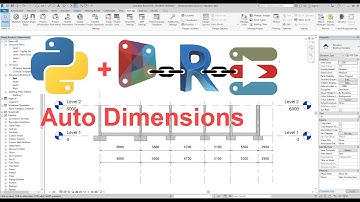 Auto Dimension Grids in Section View use Dynamo || Dynamo for Revit