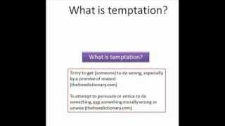 Lessons From The Temptation of Jesus