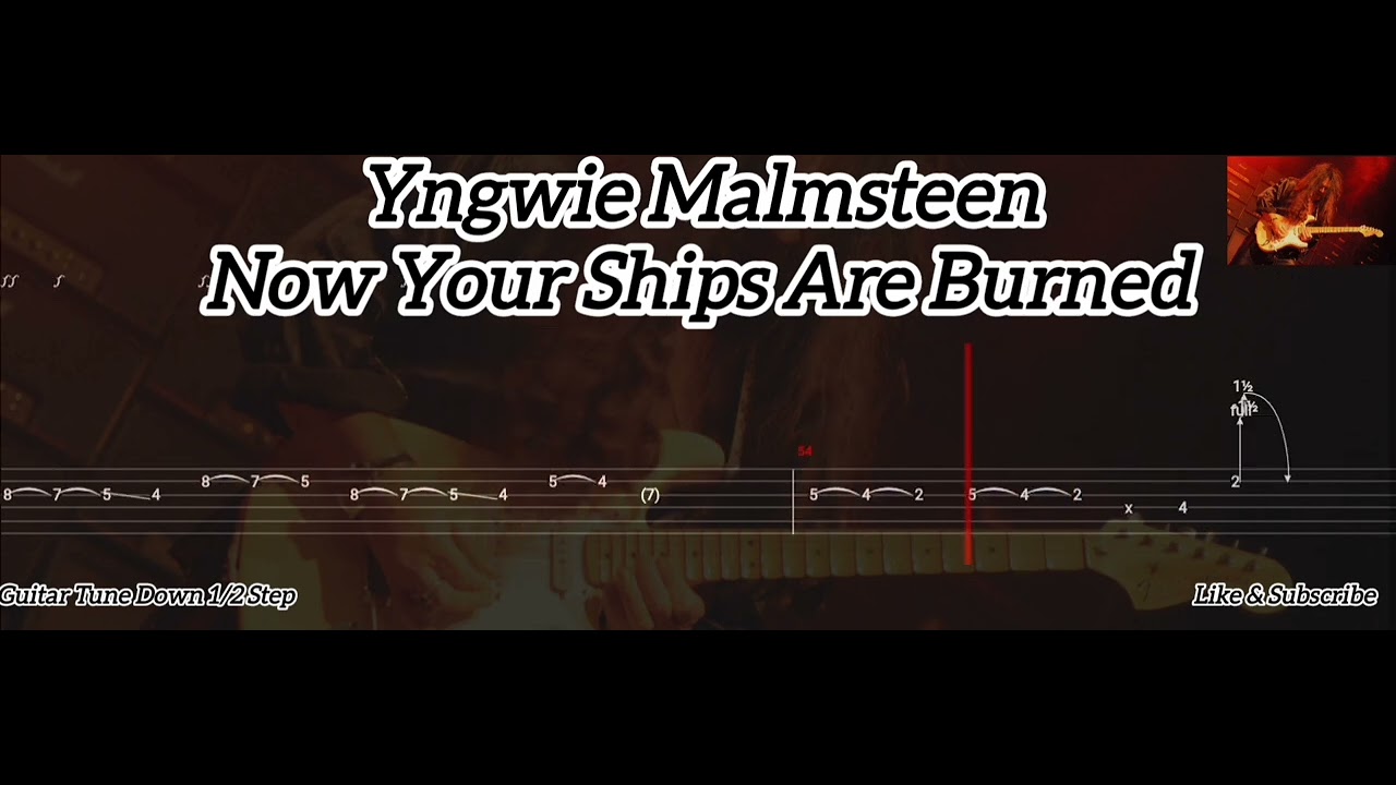 Now Your Ships Are Burned Tab