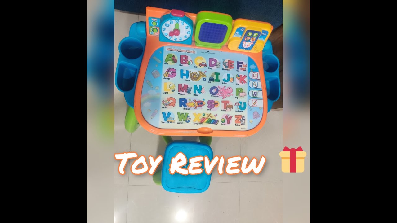 Educational Toy |Toddler to 6 yrs | Toy Review |Vtech Learning Table