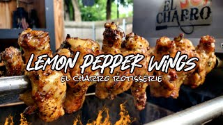 Lemon Pepper Wings | El Charro Rotisserie | Marinade | Lemon Butter Sauce