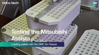 Simplifying Tray Loading with Mitsubishi Electric’s ASSISTA Collaborative Robot