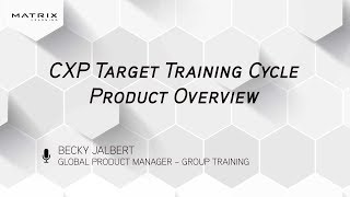 CXP Target Training Cycle Product Overview IHRSA 2018