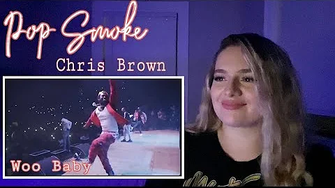 Pop Smoke "Woo Baby" ft. Chris Brown (Music Video) REACTION