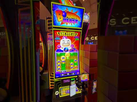 RECORD SETTING JACKPOT ON BRAND NEW BOMBERMAN GAME! #slots #casino #vegas