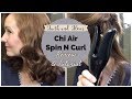 Chi Air Spin N Curl Rotating Curler | How to Get Beachy Waves Hair Tutorial