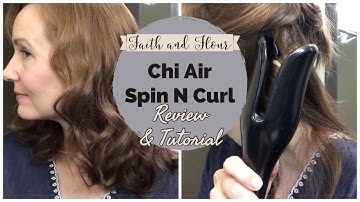 Chi Air Spin N Curl Rotating Curler | How to Get Beachy Waves Hair Tutorial