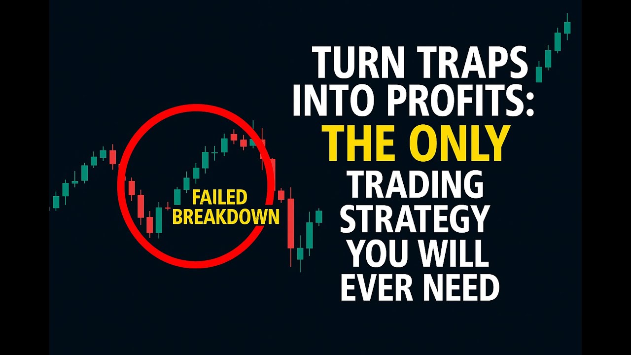 The Ultimate Trading Strategy to Profit from Market Traps! (Failed Breakdowns Explained)