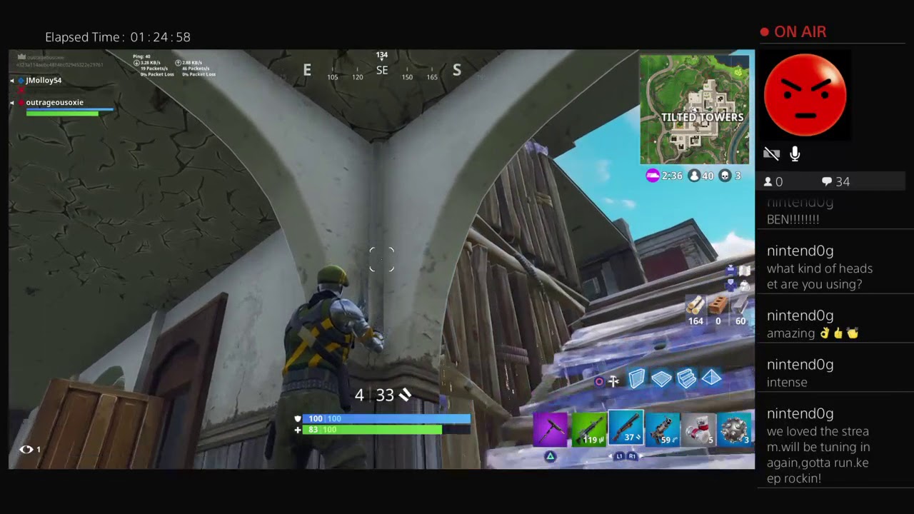 Fortnite 4 Kills in a minute - YouTube