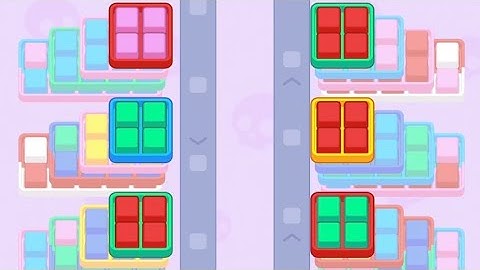 Color Cube Match Level 10 Game Walkthrough