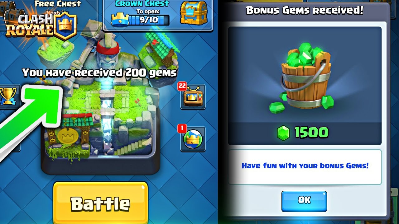 SECRET METHOD to GET a FREE GEMS BONUS REWARD from SUPERCELL!! Clash ... - SECRET METHOD to GET a FREE GEMS BONUS REWARD from SUPERCELL!! Clash Royale  [ReTrex]