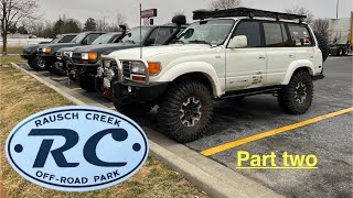 80 Series LandCruiser: Rausch Creek wheeling part 2 (Crawler Ridge)