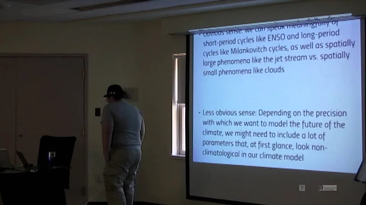 Jon Lawhead: MultiScale Modeling and Pluralism in Climate Systems