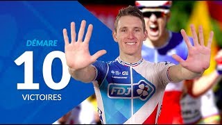 Equipe FDJ : toutes les victoires de la saison 2017 du Trèfle