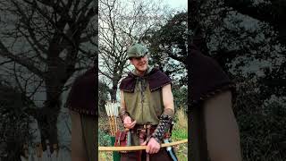 English Longbow 🏹 distance test #medievaltiktok #longbow #archer #history #robinhood