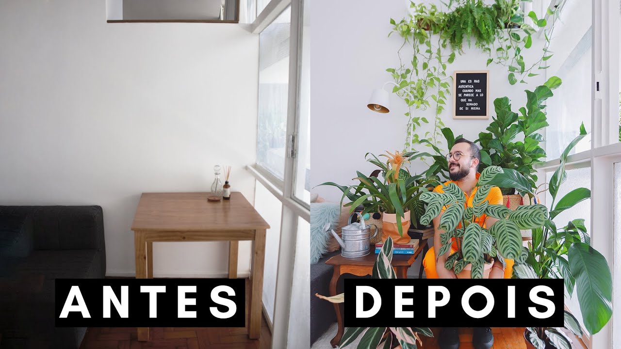 APARTAMENTO PEQUENO COM URBAN JUNGLE I SUPER KITNET EP.05 I Paulo Biacchi