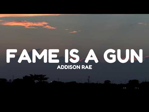 Addison Rae - Fame is a Gun (Lyrics)