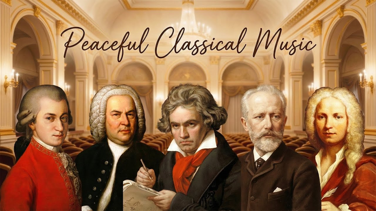 Peaceful Classical Music | Music to Make Your Brain Shut Up - Mozart, Bach, Vivaldi, Beethoven
