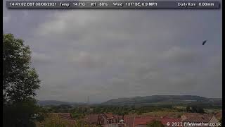30 June 2021 - Lochgelly WeatherCam Timelapse