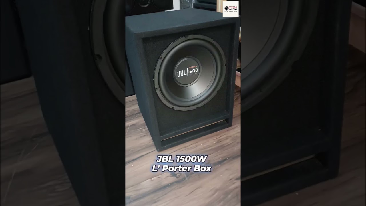 12" inch JBL Subwoofer 1500W + L' Porter Subwoofer Box Available at best price /DM 