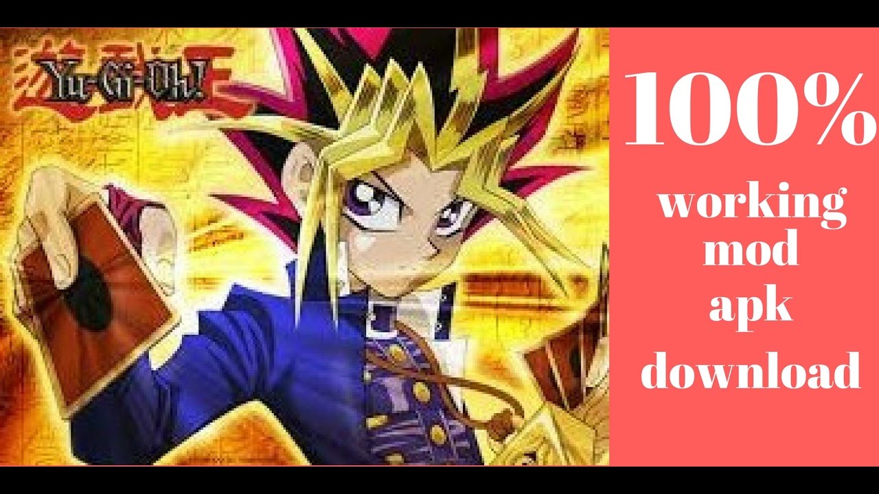 (YUGIOH)100 Working MOD for android game (YUGIOH) YouTube