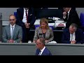 Bei der Rede von Merz stört die AfD-Fraktion im Bundestag mit zahlreichen Zwischenrufen | ntv