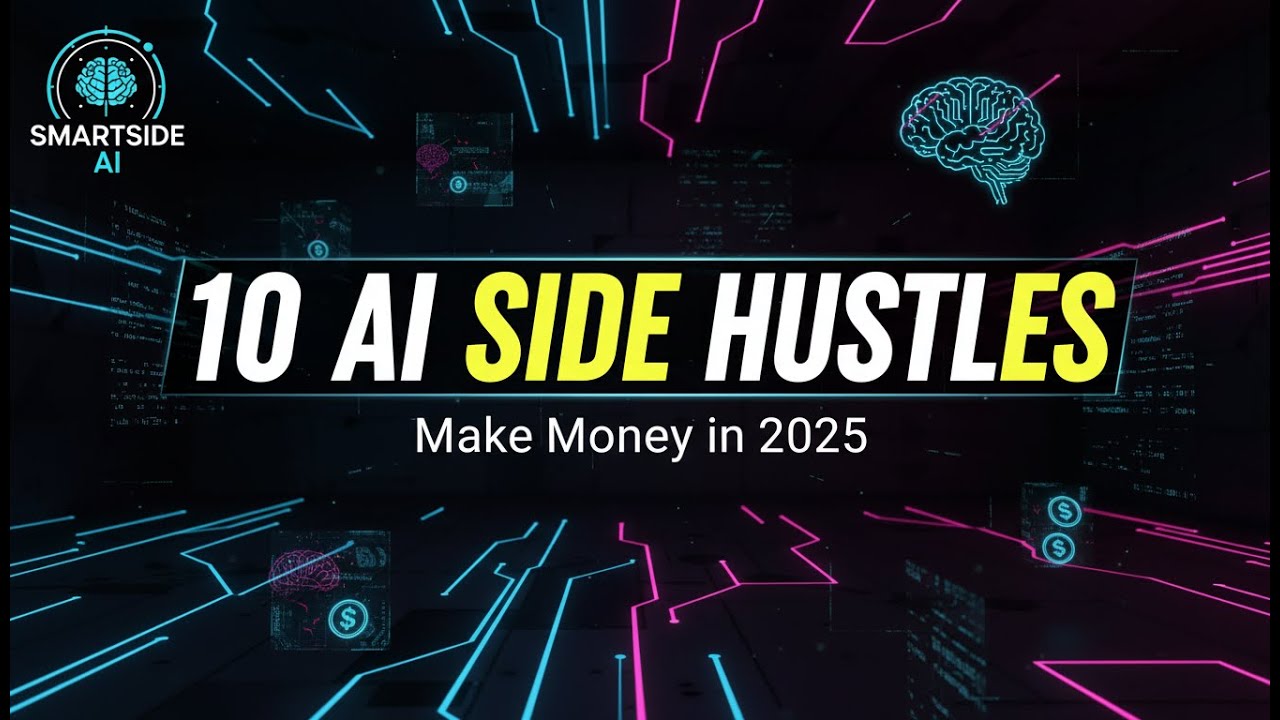 10 AI Side Hustles You Can Start in 2025 (No Skills Needed) - YouTube
