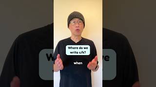 Where do we write C or K?