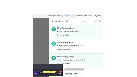 Push notification in zoho creator using deluge || Zoho Creator || Deluge Script