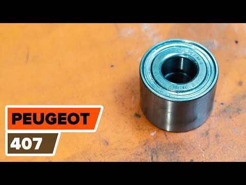 PEUGEOT 407 hátsó kerékcsapágy csere [ÚTMUTATÓ]