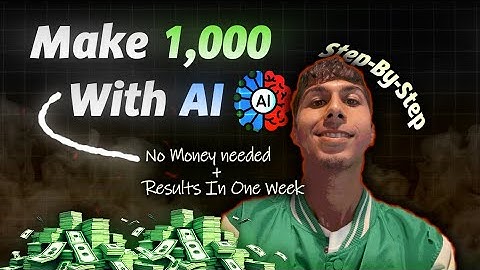 Make Your First $1,000 with AI (Step-by-Step)