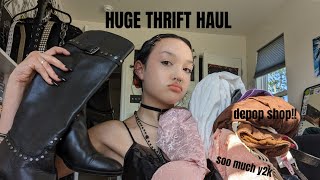 HUGE THRIFT HAUL (y2k, western summer)
