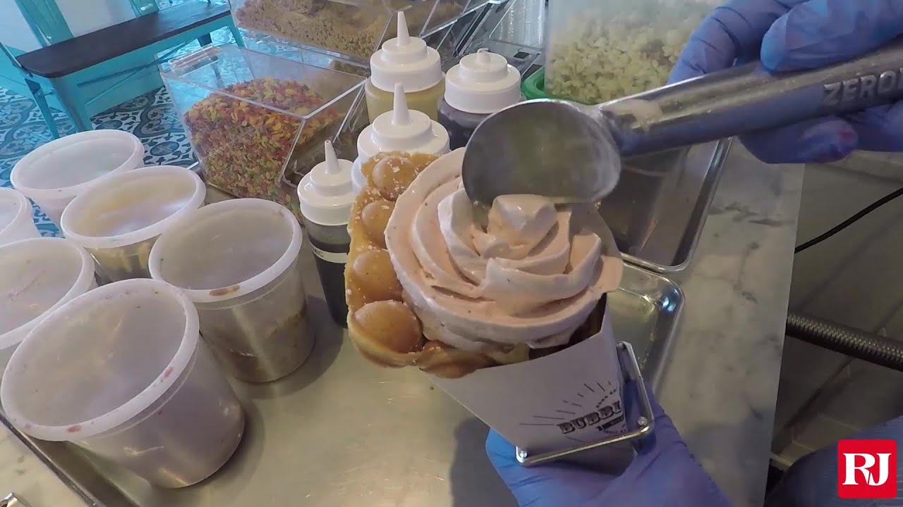 Liquid nitrogen ice cream at Milkcraft New Haven YouTube