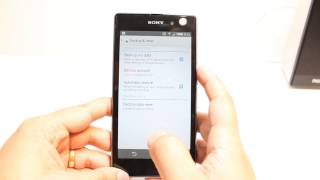 Backup Contacts, password to Google on Sony Xperia Z1 screenshot 5