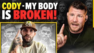 BISPING interviews Cody Garbrandt: MY BODY IS BROKEN! | Reacts to UFC 292 withdrawal
