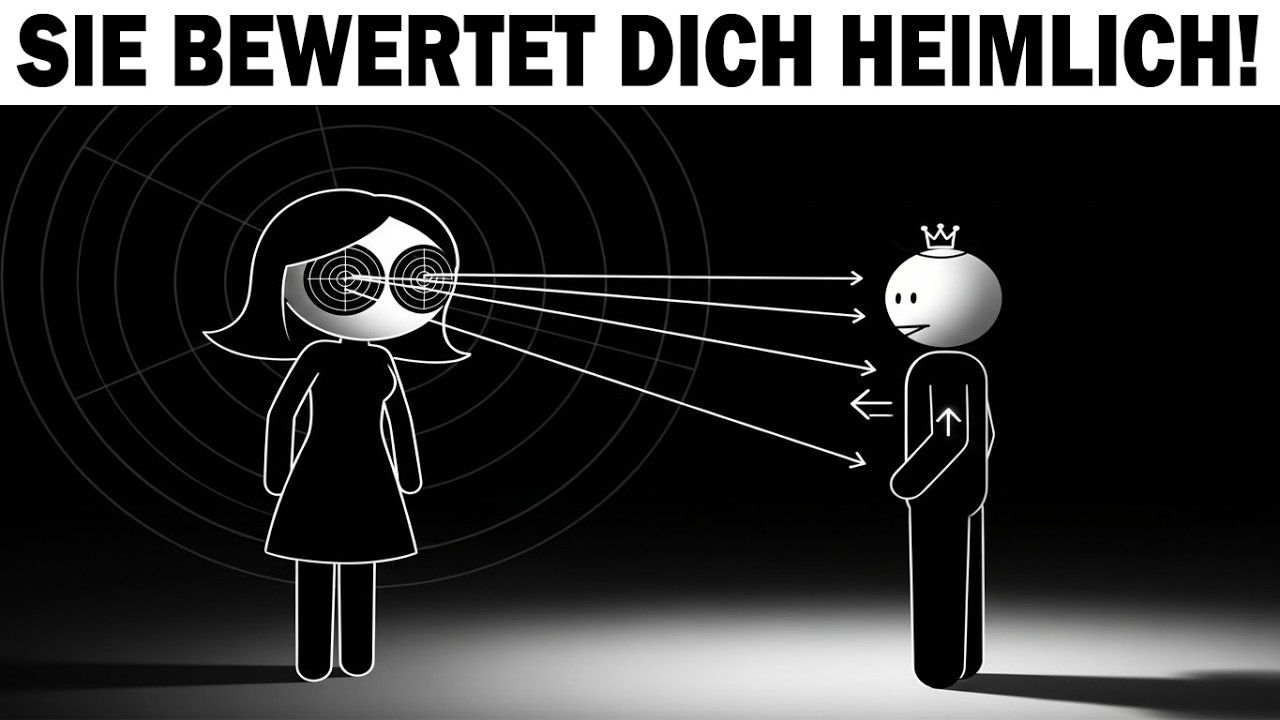 👀 Wenn eine Frau dich stillschweigend beobachtet... Das passiert 🧠