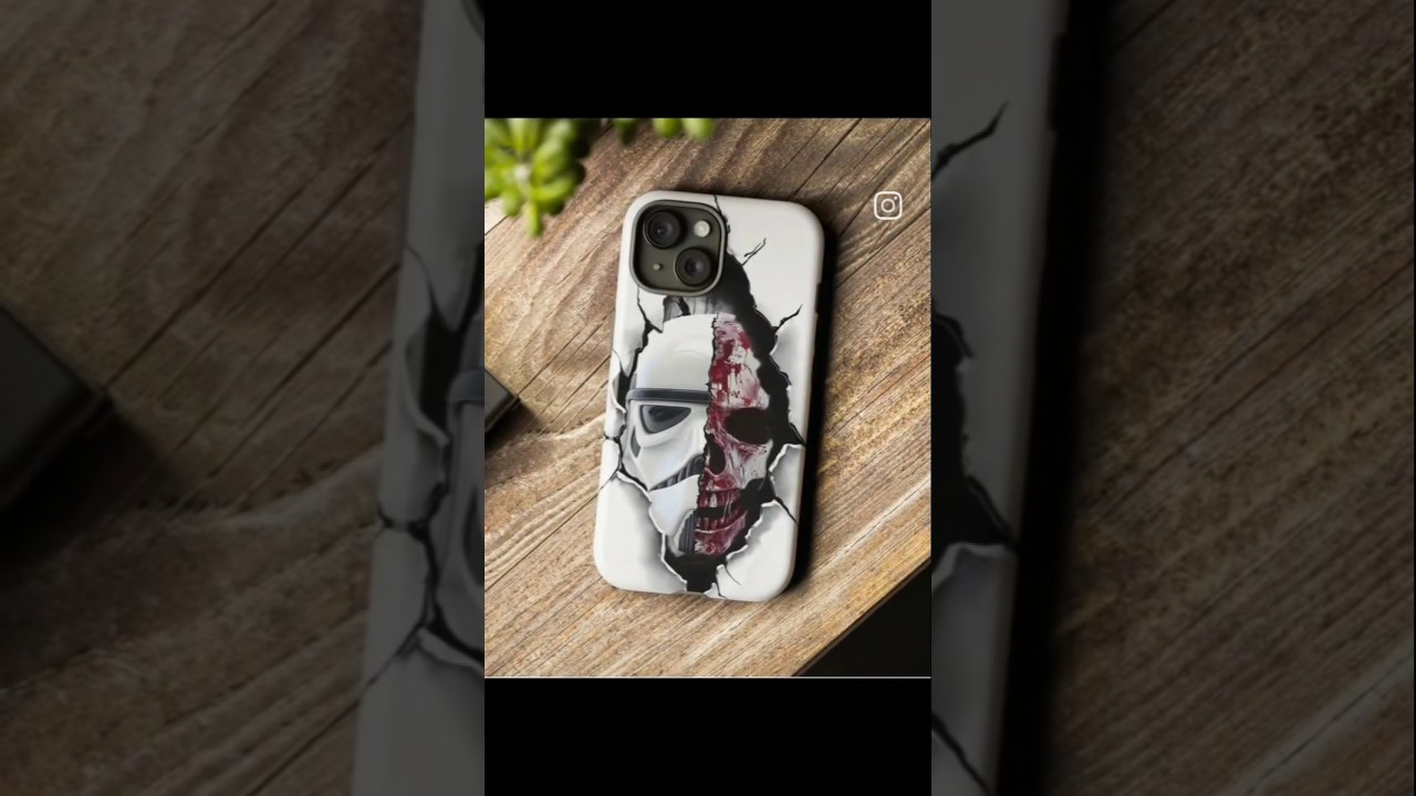 The ultimate phone case for Star Wars fans! Zombie Trooper horror sci-fi! 