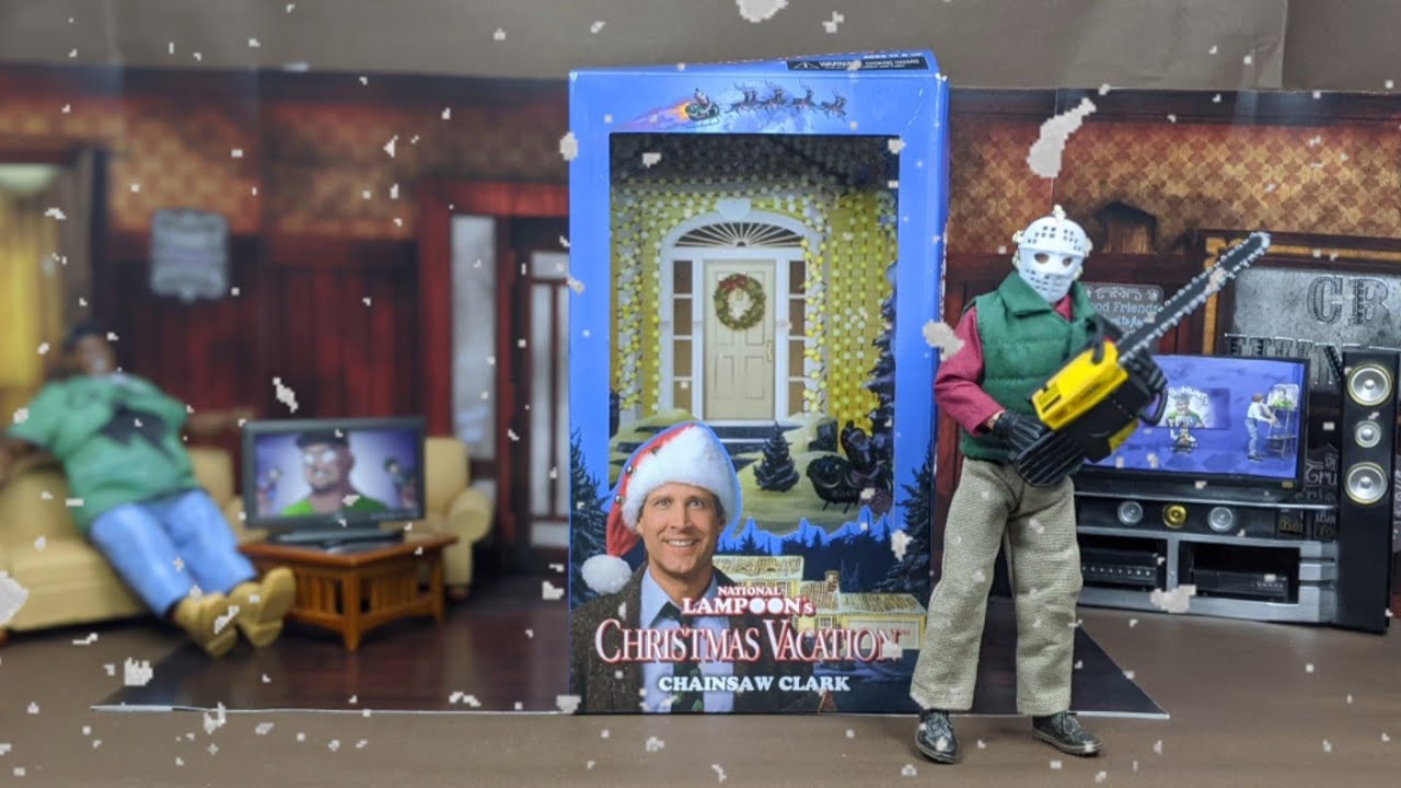 NECA National Lampoons Christmas Vacation Santa Clark Clothed Figure, 20,3 cm
