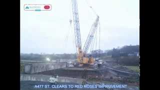 A477 Bridge Beam lift 100213
