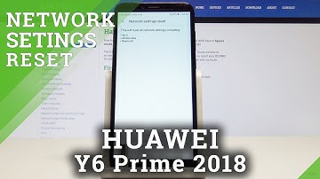 How to Restore Network Settings on HUAWEI Y6 Prime 2018 - Fix Network Settings