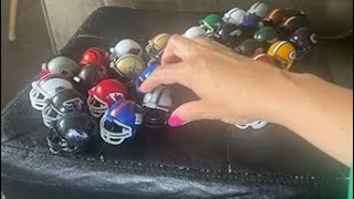 Review of Riddell 32 Piece NFL Helmet Tracker Set - Gumball Size Helmets