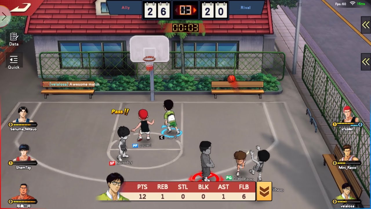 Slam Dunk Mobile Gameplay