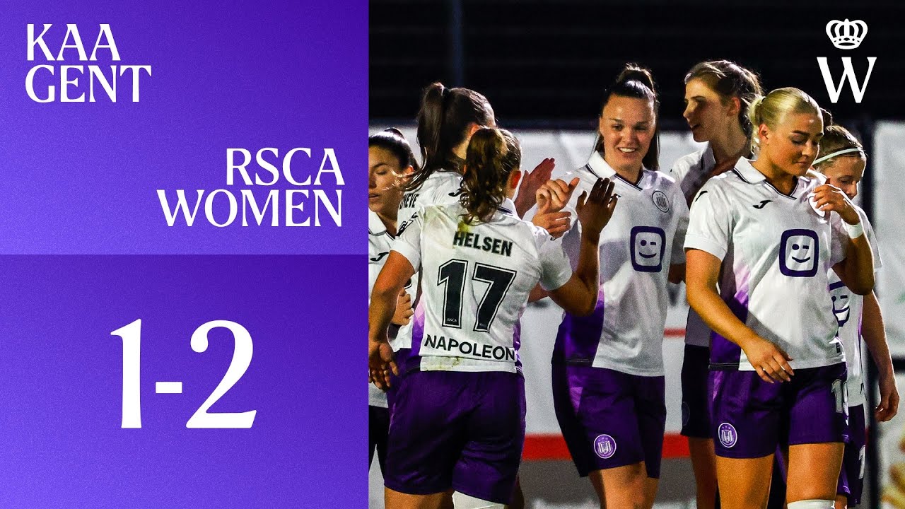 HIGHLIGHTS: KAA Gent - RSCA Women | 2025-2026